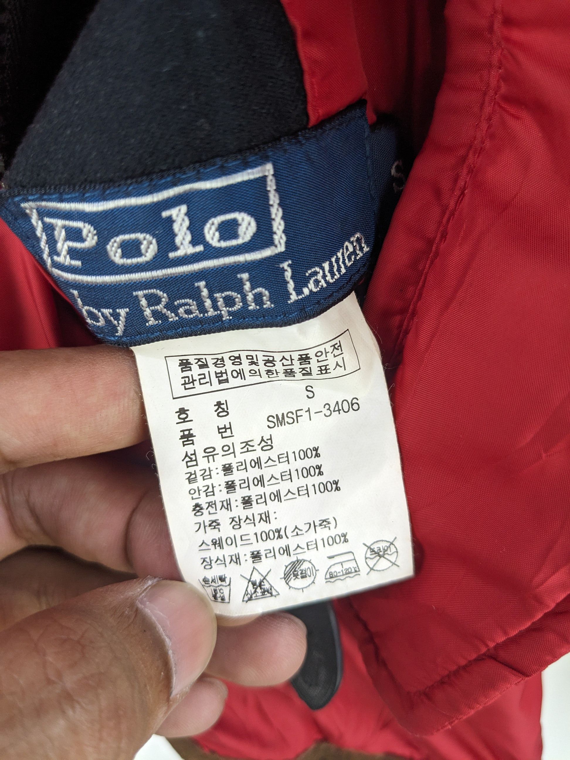 Polo Ralph Lauren × Ralph Lauren × Vintage Vintage Polo Ralph Lauren Quilted Jacket Reversible Size US S / EU 44-46 / 1 - 9 Thumbnail