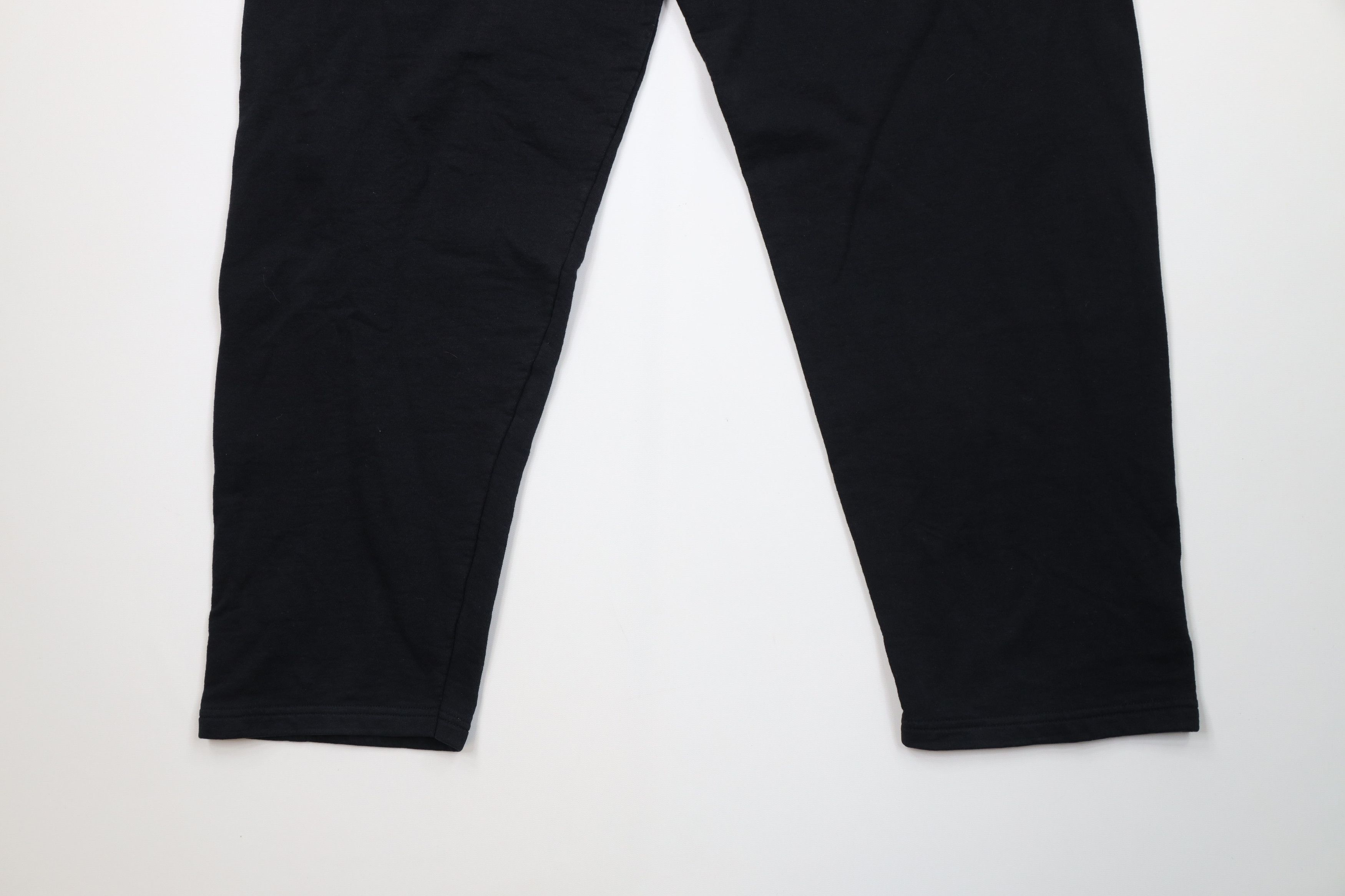 Vintage Vintage 90s Y2K Streetwear Wide Leg Sweatpants Pants Black Size US 38 / EU 54 - 13 Thumbnail