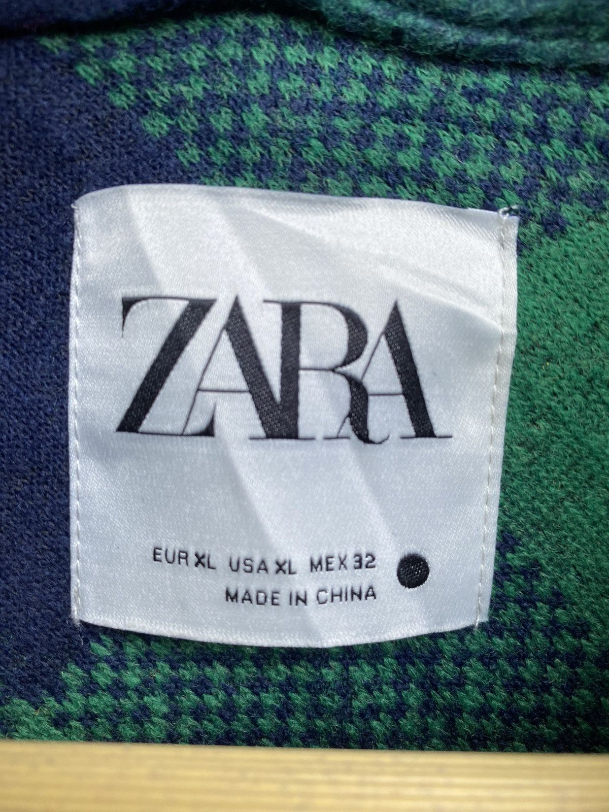 Zara Zara Flannel Checkered Baggy Button Up Size US XL / EU 56 / 4 - 7 Thumbnail
