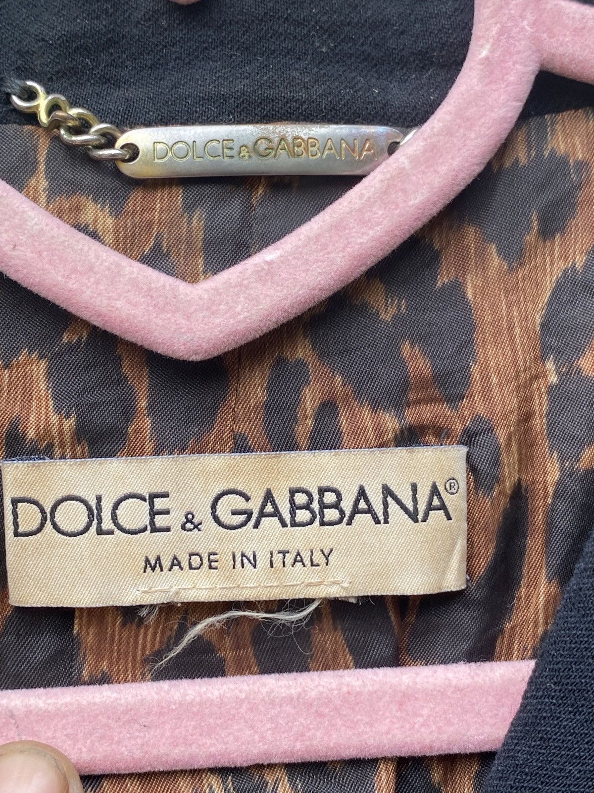 Dolce & Gabbana Vintage dolce&gabbana cropped jacket Size S / US 4 / IT 40 - 8 Thumbnail