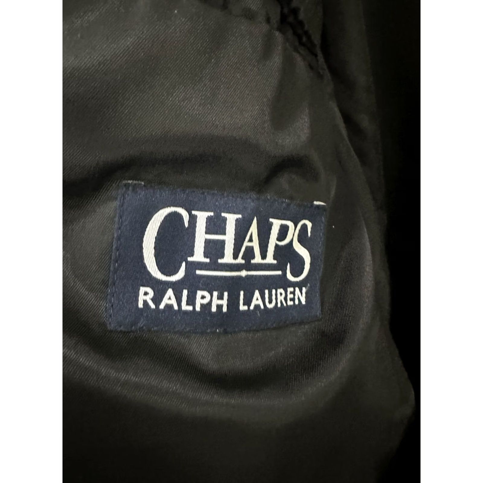 Ralph Lauren VINTAGE Ralph Lauren CHAPS Cashmere Wool Blend Long Black Overcoat Jacket Mens 46R Size US S / EU 44-46 / 1 - 3 Thumbnail