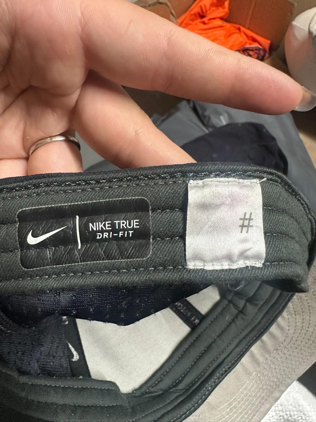 Other Stylish Black Snapback Cap with White Lettering Size ONE SIZE - 7 Thumbnail