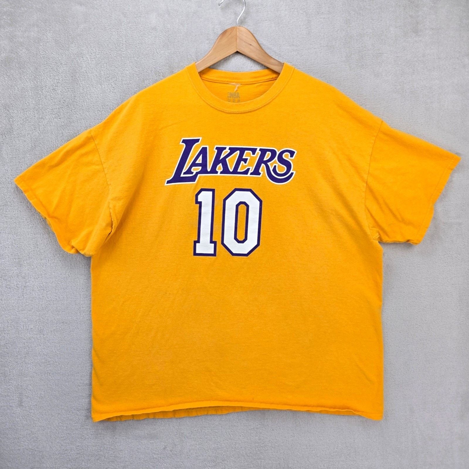 NBA NBA Los Angeles Lakers Steve Nash #10 T-Shirt Mens Size 2XL Size US XXL / EU 58 / 5 - 1 Thumbnail
