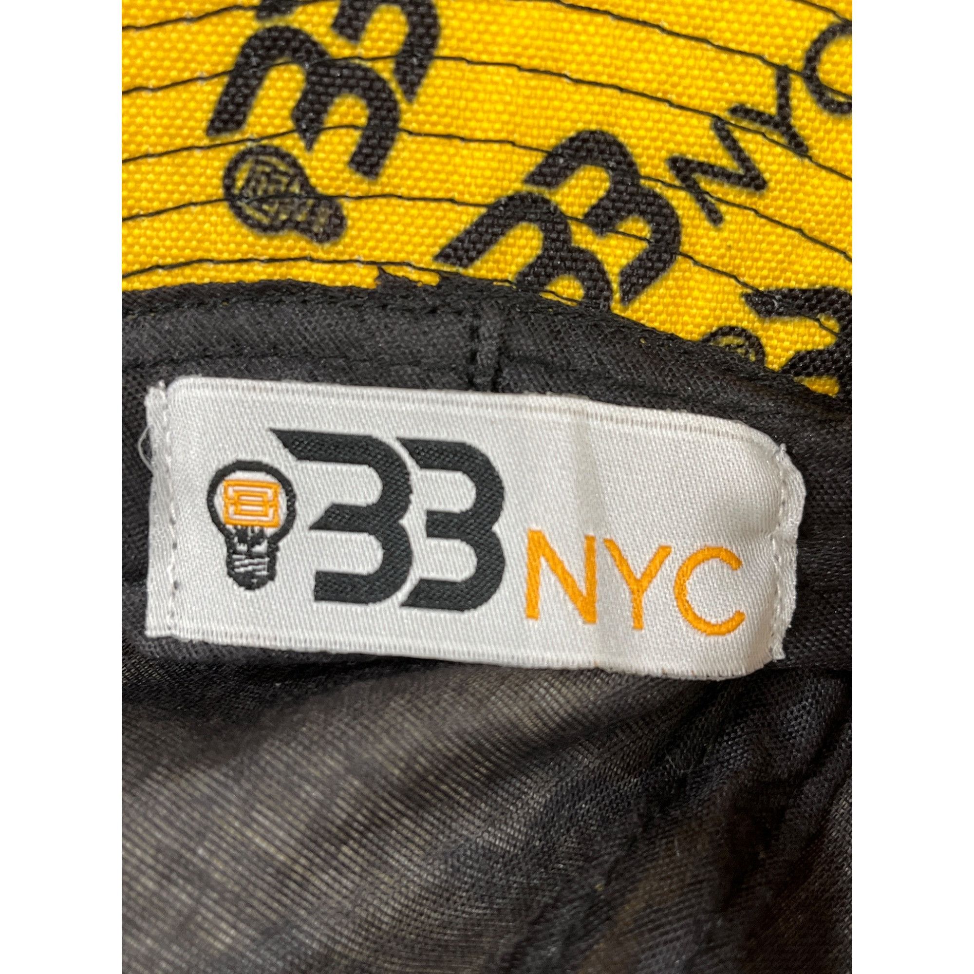 Other BB NYC Unisex Yellow Bucket Hat SKU 6160 Size ONE SIZE - 3 Thumbnail