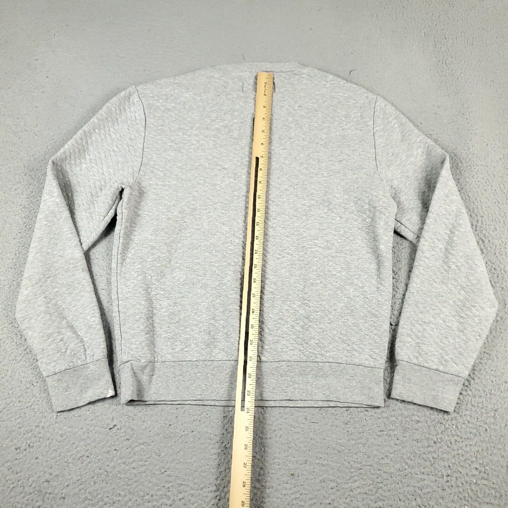 Original Penguin Original Penguin Mens Gray Crew Neck Pullover Sweater Small Long Sleeve Cotton Knit Size US S / EU 44-46 / 1 - 6 Thumbnail