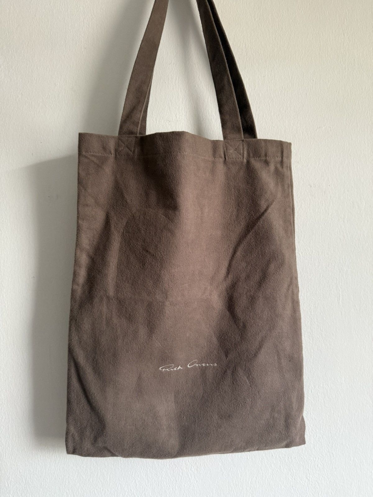 Rick Owens Rick Owens Mainline Cloth tote bag Size ONE SIZE - 3 Thumbnail