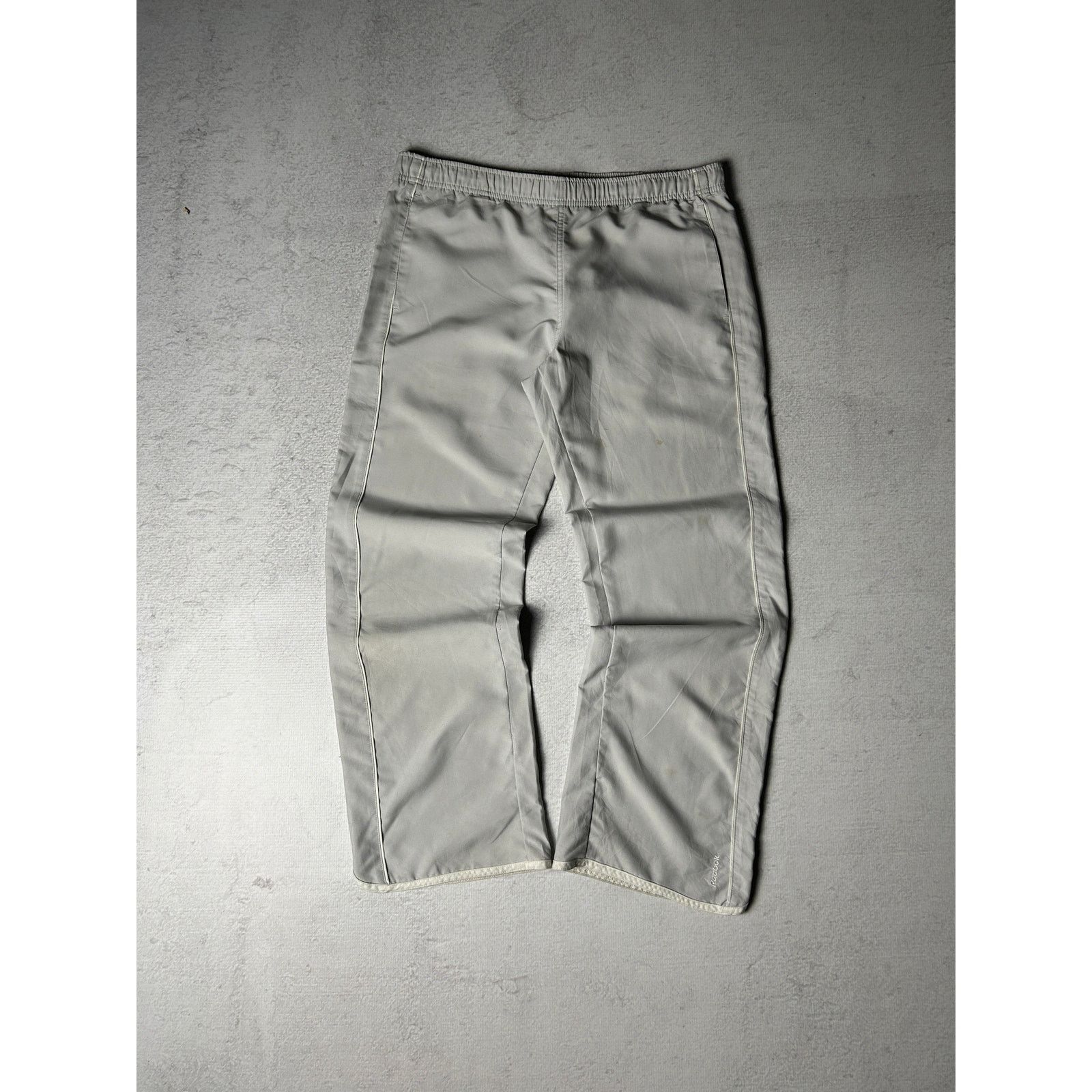 Reebok Vintage 00s Reebok Grey Pre-owned Track Pants - Men's Small Size US 32 / EU 48 - 1 Thumbnail