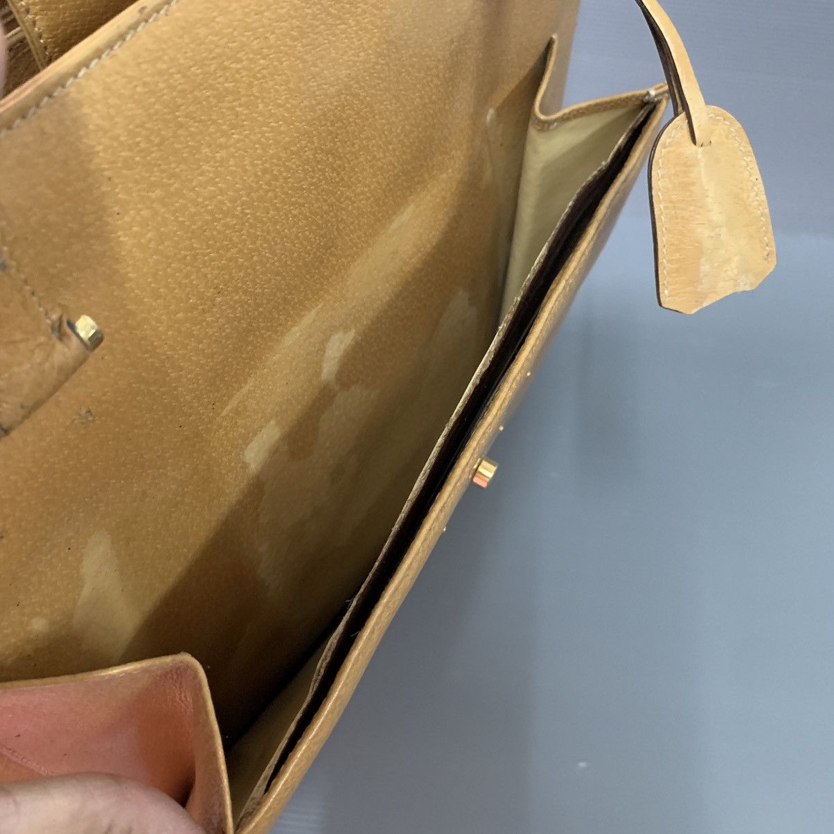 Gucci Gucci Leather Vintagr Document Bag Size ONE SIZE - 16 Thumbnail