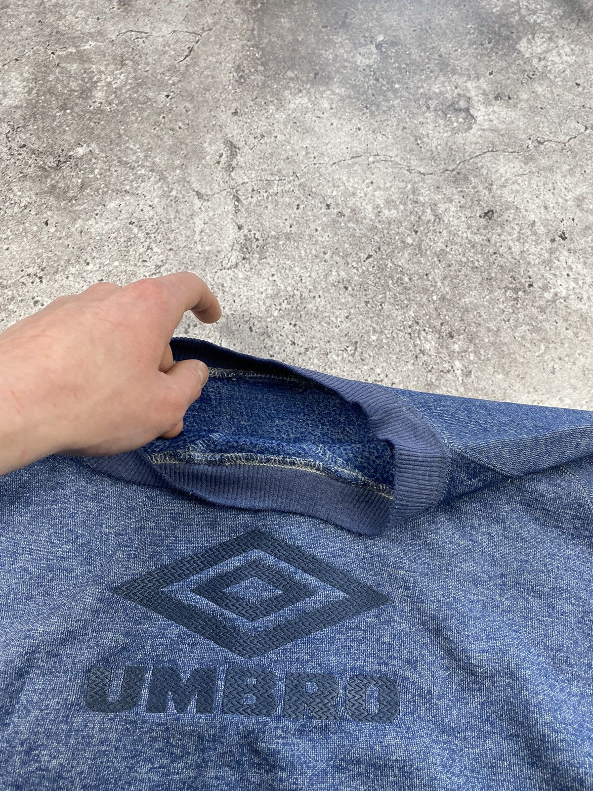 Umbro × Vintage VINTAGE UMBRO DISTRESSED BAGGY BOXY Y2K OVERSIZED SWEATSHIRT Size US L / EU 52-54 / 3 - 3 Thumbnail