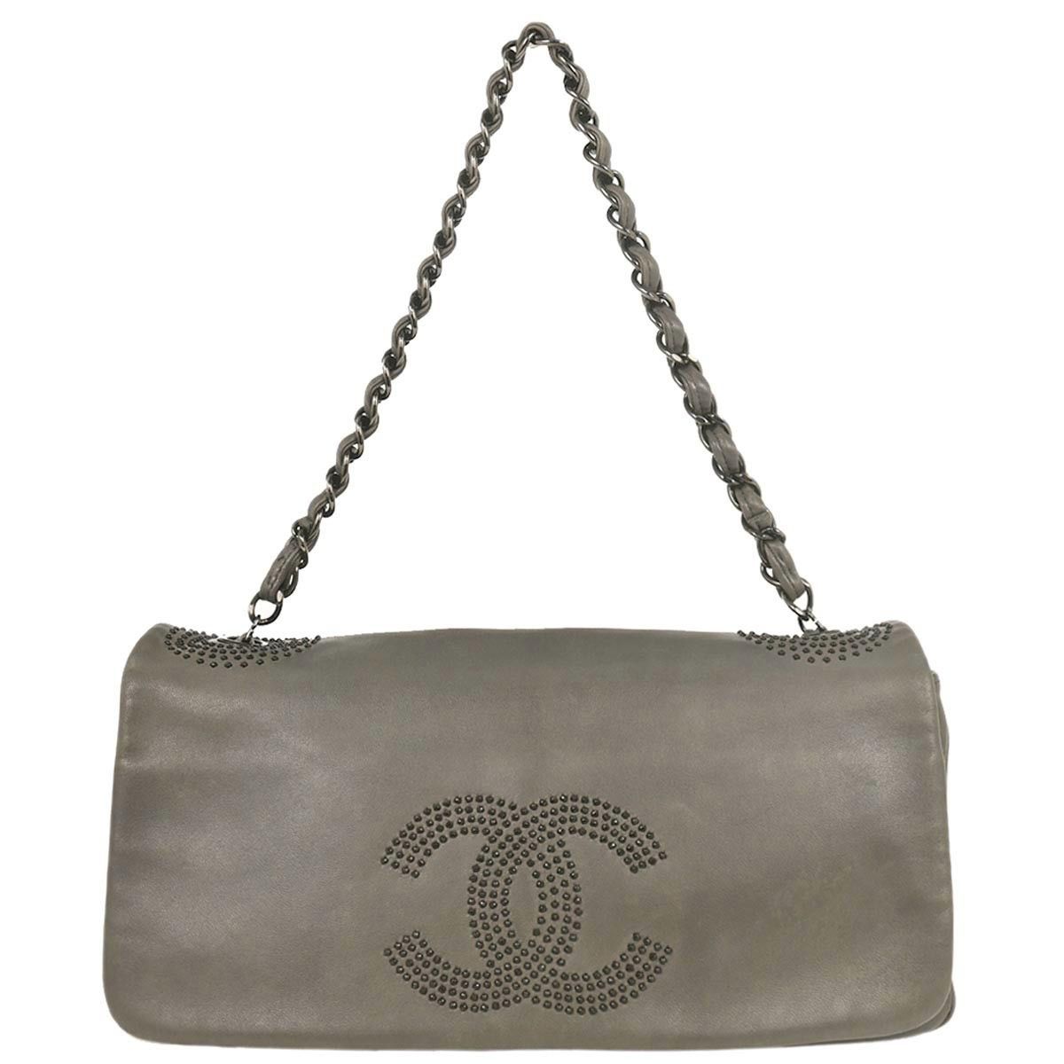 Chanel Chanel Studded CC Flap Bag Lambskin Size ONE SIZE - 1 Thumbnail