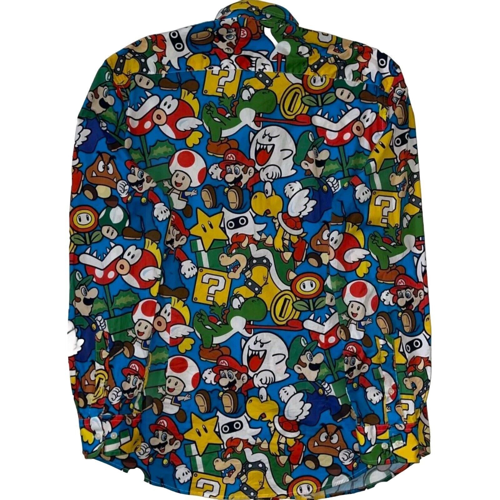 Other OppoSuits Super Mario Mens Tailored Fit Dress Shirt Nintendo Size US L / EU 52-54 / 3 - 8 Thumbnail