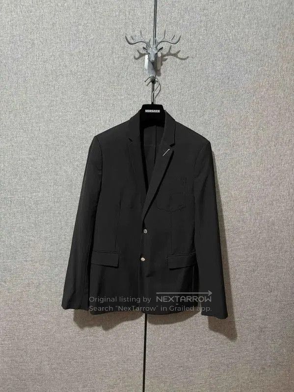 Dior Dior Men's Black Wool Embroidered Jacket . Size US S / EU 44-46 / 1 - 1 Thumbnail