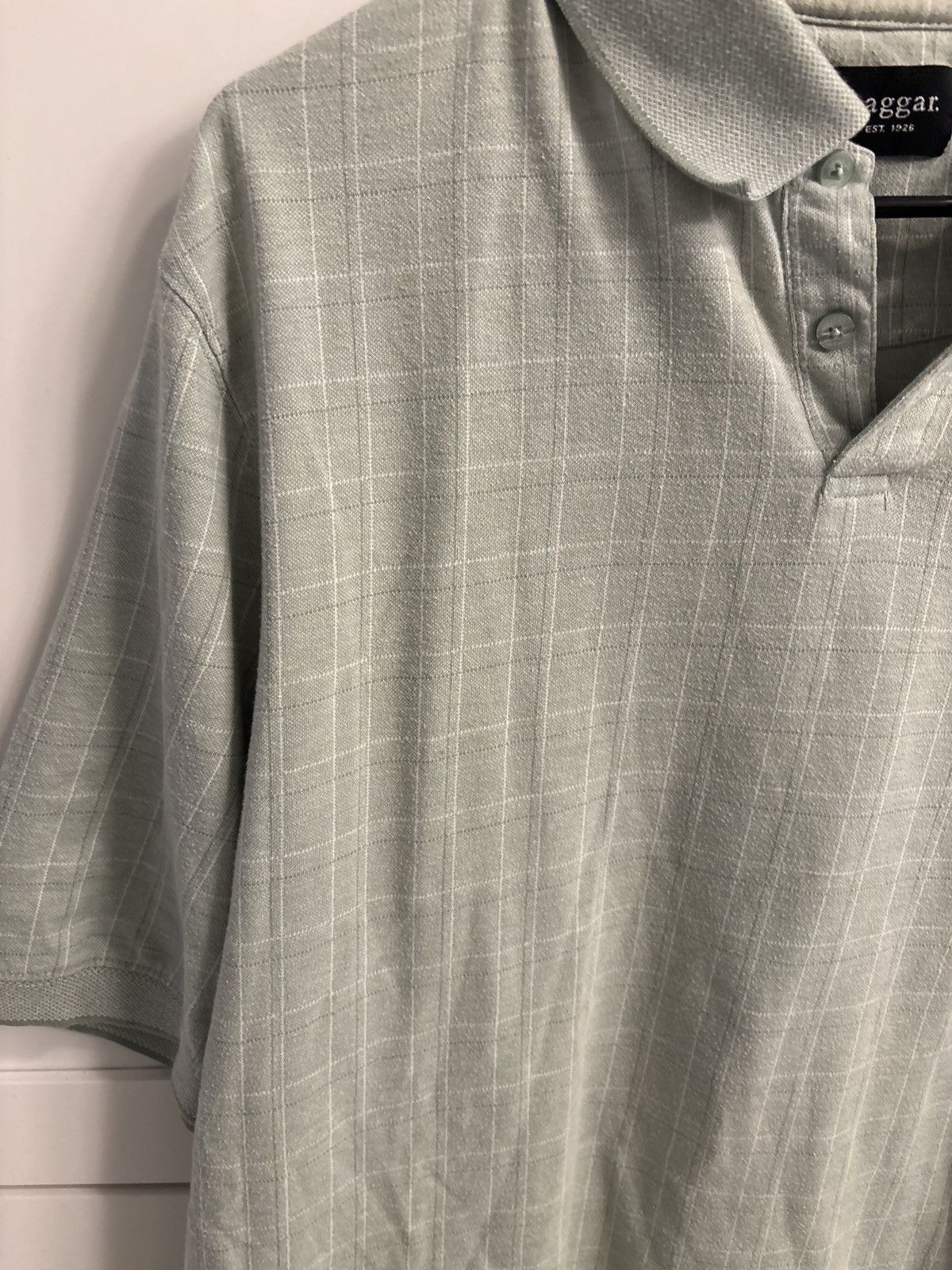 Haggar Haggar Golf Shirt * Vintage Size US XL / EU 56 / 4 - 2 Thumbnail