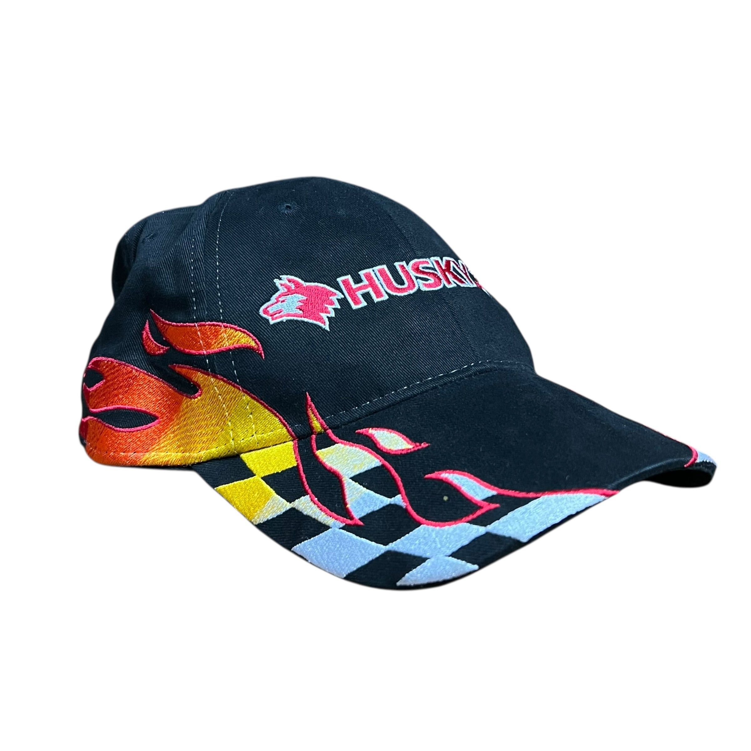 Vintage Husky Tools Flame Racing Cap - OS Size ONE SIZE - 1 Thumbnail
