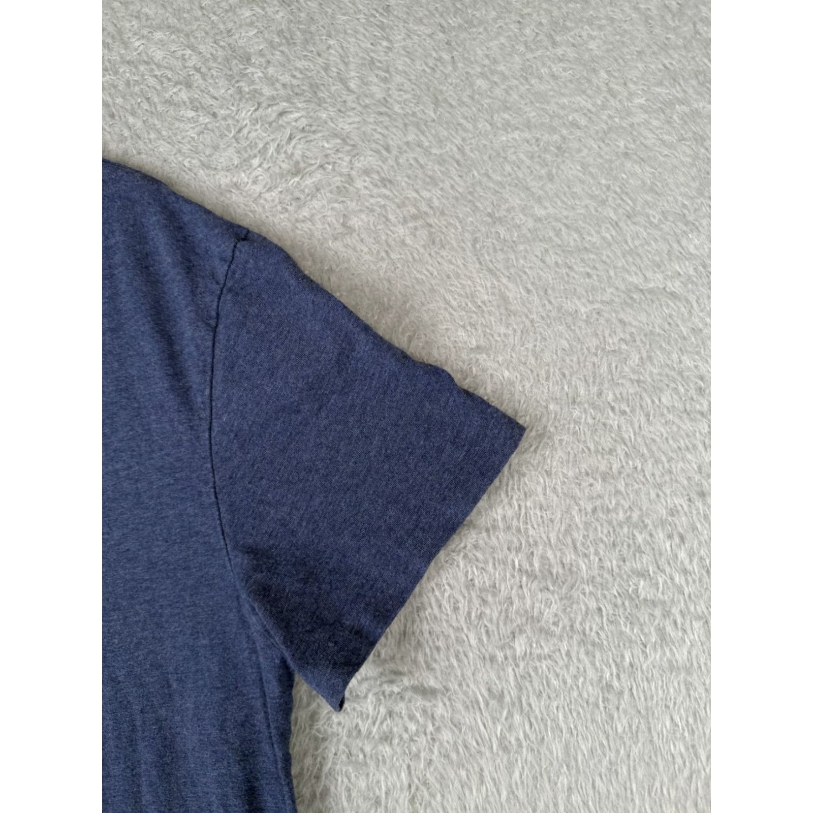 Ralph Lauren Polo Ralph Lauren Shirt Men L Blue Short Sleeve V-Neck Cotton Pony - Ralph Lauren - T-Shirt - Casual Sportswear Size US L / EU 52-54 / 3 - 2 Thumbnail