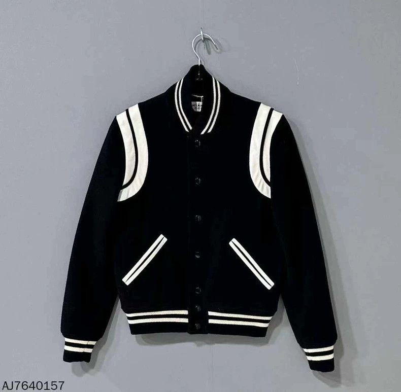 Saint Laurent Paris Saint Laurent ParisBlack and white Teddy jacket 2504-Nexta Size XS / US 0-2 / IT 36-38 - 2 Thumbnail