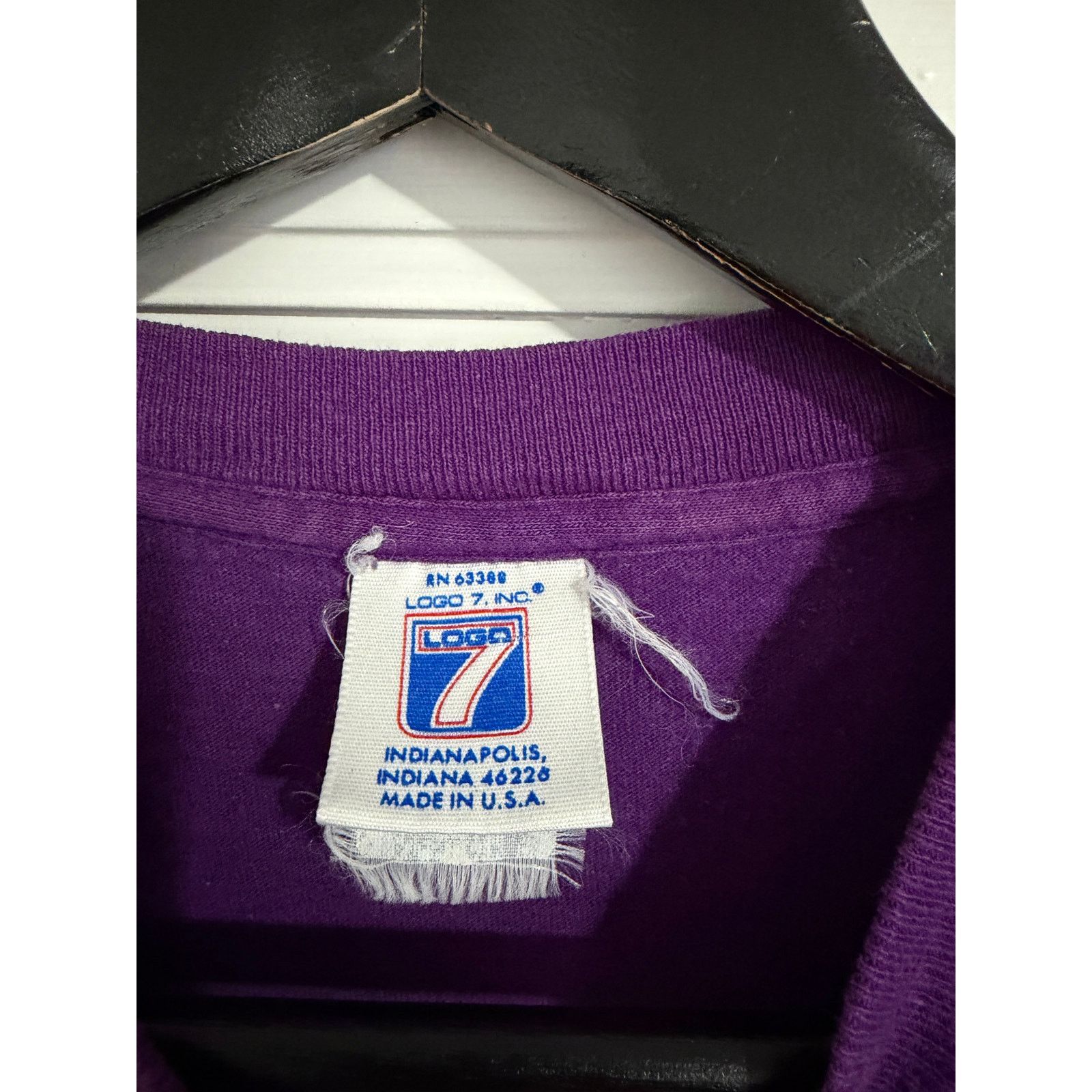 Logo 7 Vintage Minnesota Vikings Single-Stitch T-shirt Men's size M Size US M / EU 48-50 / 2 - 5 Thumbnail
