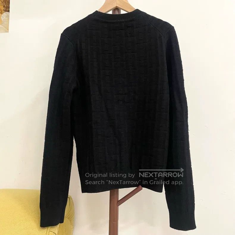 Hermes Hermes Black 100% cashmere crewneck sweater Size XS / US 0-2 / IT 36-38 - 2 Thumbnail