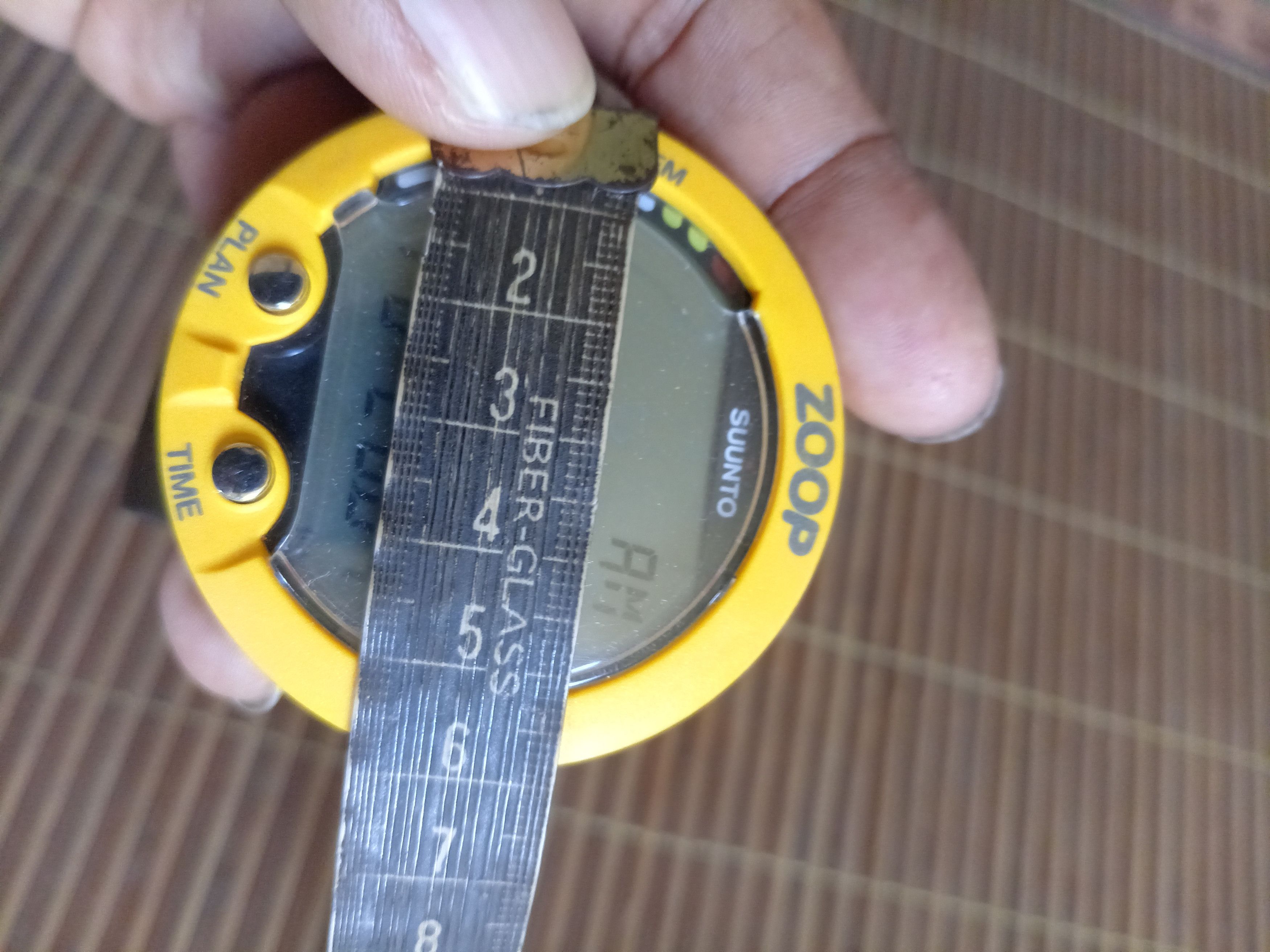 Seiko SUUNTO ZOOP NOVO dive computer digital watch Size ONE SIZE - 7 Thumbnail