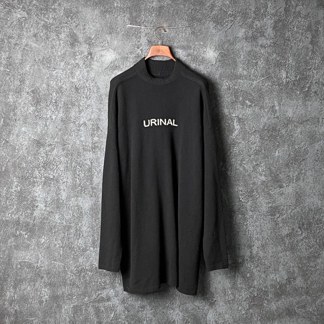 Rick Owens Rick Owens 'ORIGINAL' Black Crewneck Sweater Size US M / EU 48-50 / 2 - 1 Thumbnail
