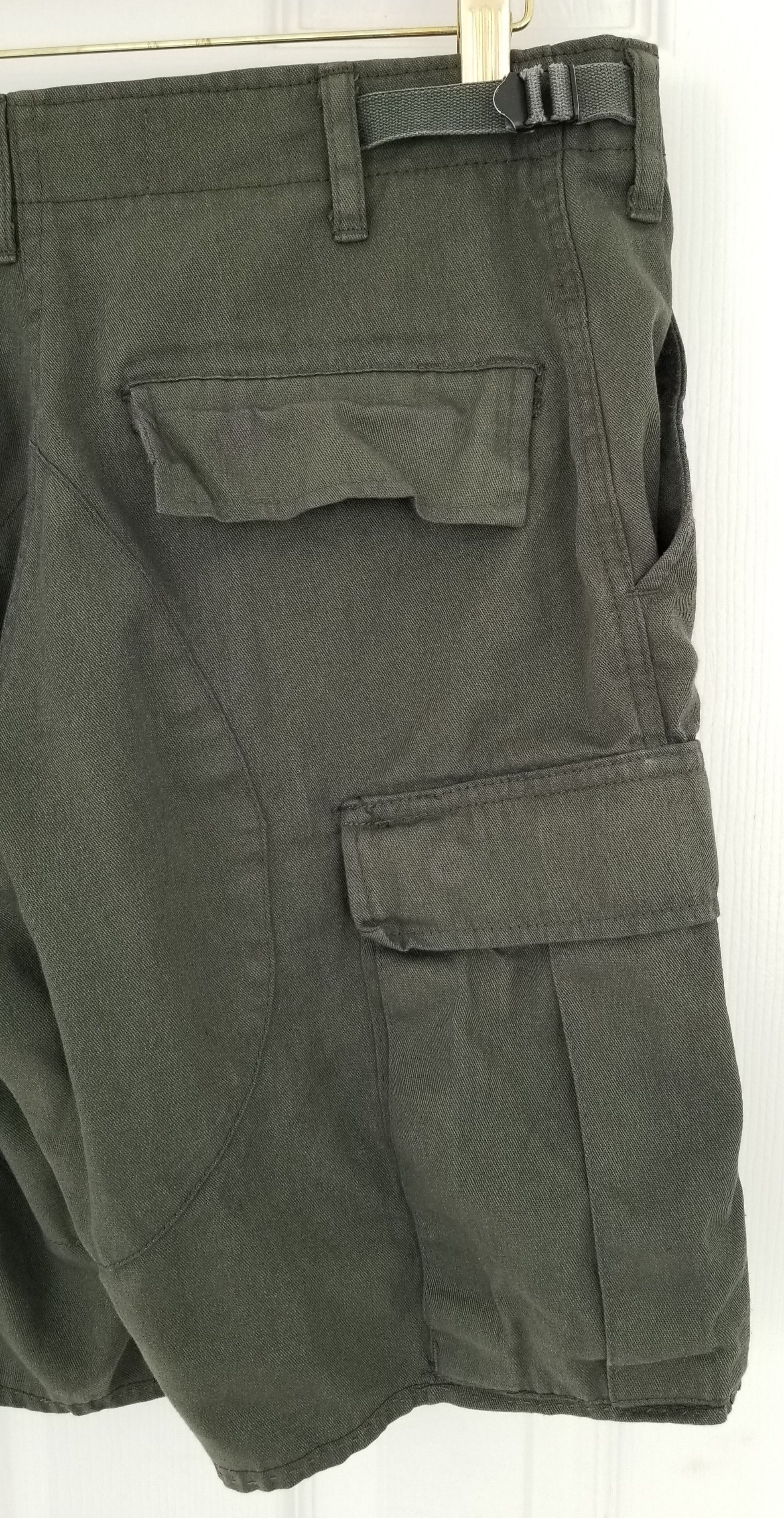 Vintage ZERO Vintage 90s ARMY SURPLUS Rick Cargo Owens Shorts Size US 30 / EU 46 - 8 Thumbnail
