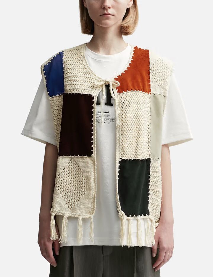 Ader Error Ader Error Knit Vest Ivory O/S | Grailed