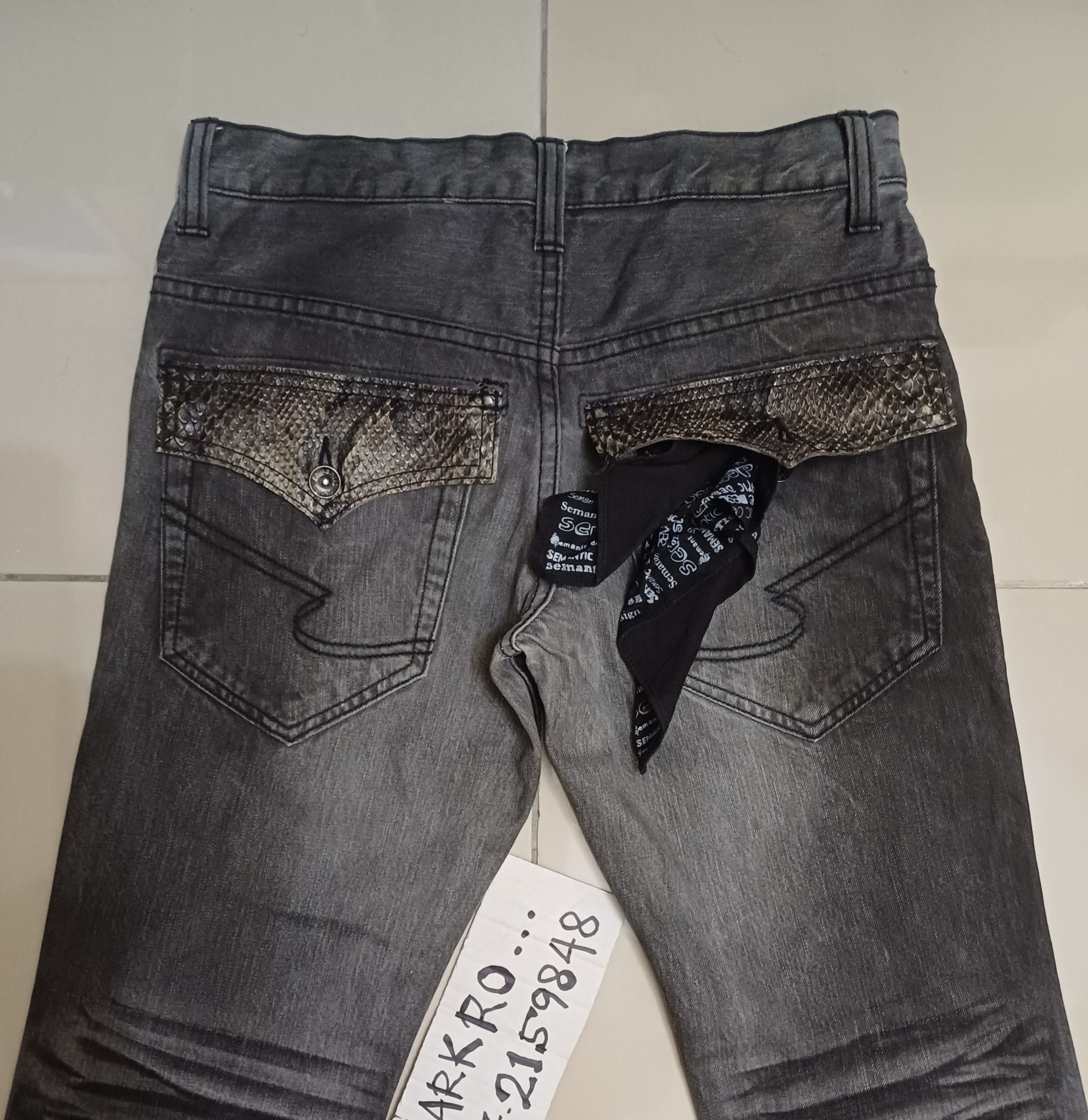 semanticdesign Crazy distressed Flared Design semantic design 🔥 Size US 30 / EU 46 - 4 Thumbnail