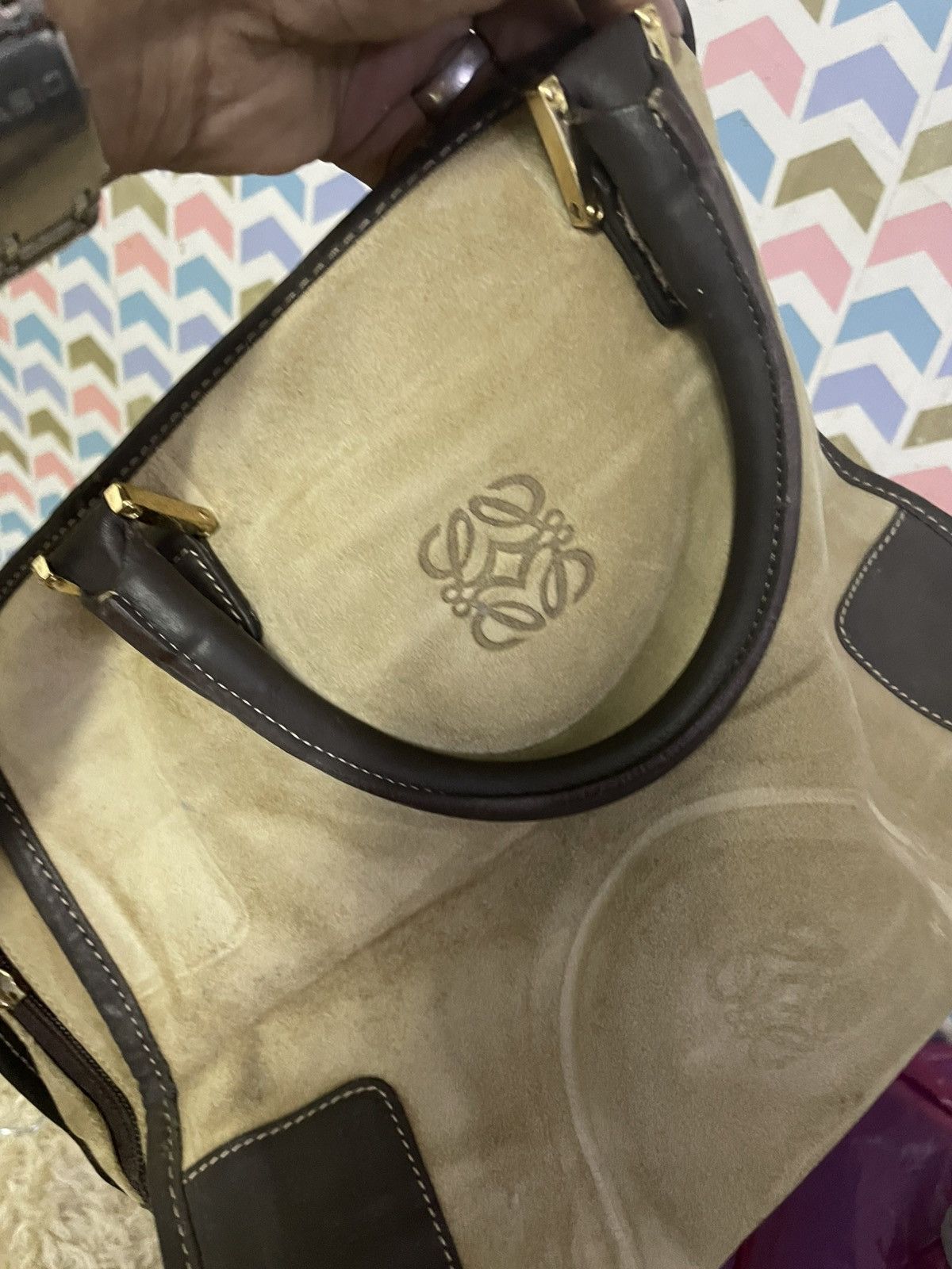 Loewe LOEWE Amozona Sude Leather Size ONE SIZE - 8 Thumbnail