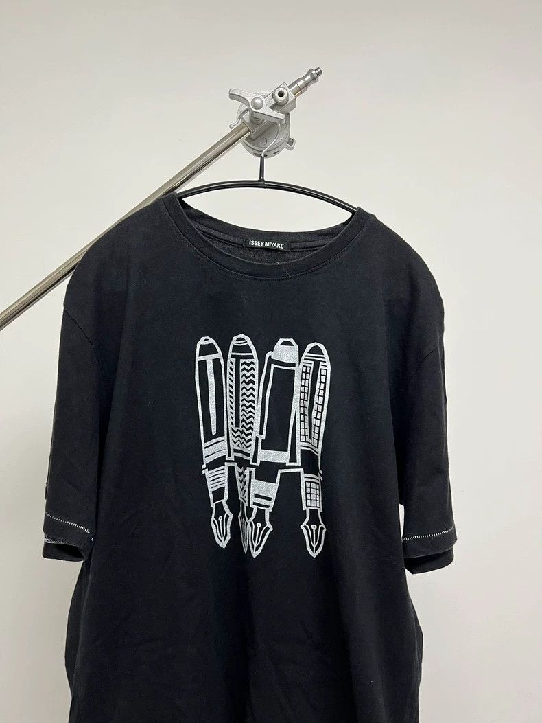Issey Miyake issey miyake Pen printed open thread short sleeve 2506-Next Size US XL / EU 56 / 4 - 4 Thumbnail