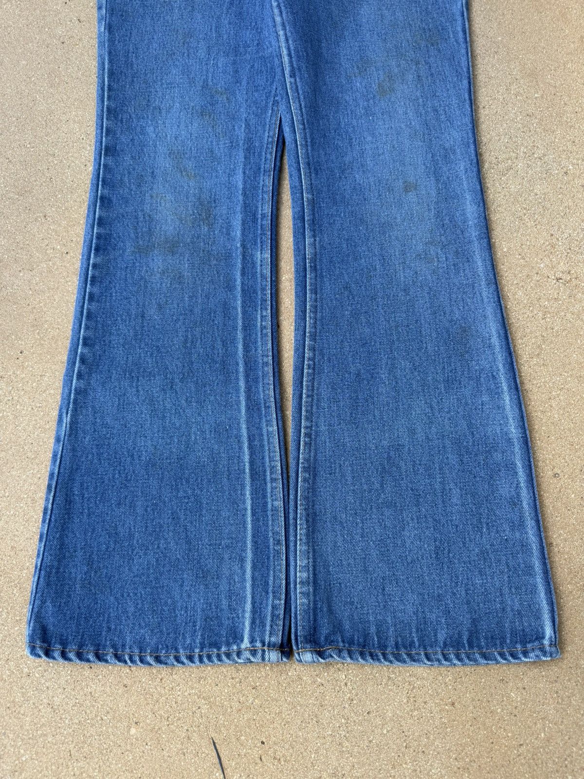 Levi's Vtg 80’s Levi’s 646 Orange Tab Bellbottom Flare Jeans 31x32 Size US 31 - 3 Thumbnail