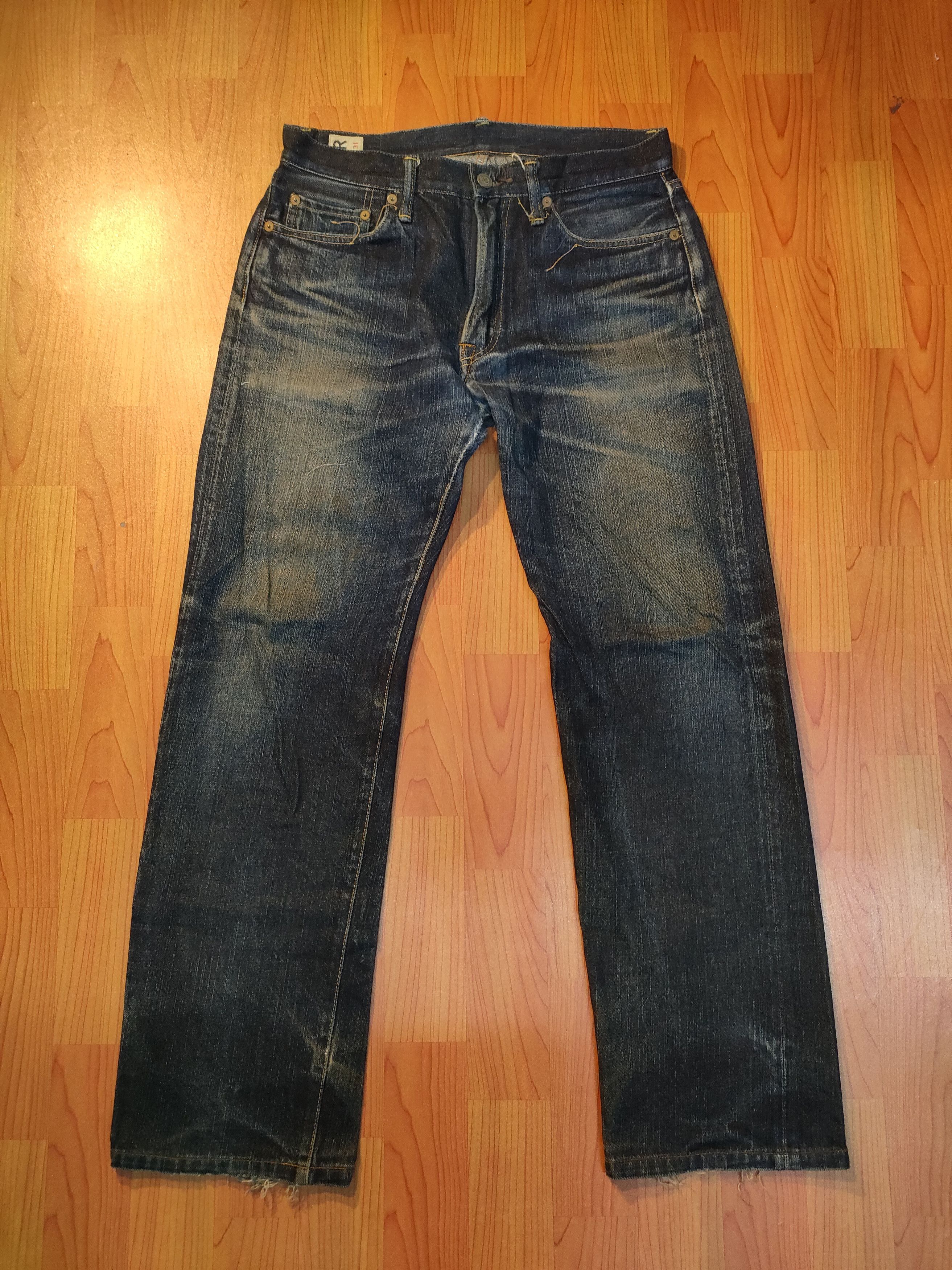 45rpm × Japanese Brand 45rpm Reworked Japanese Jeans Size US 31 - 3 Thumbnail