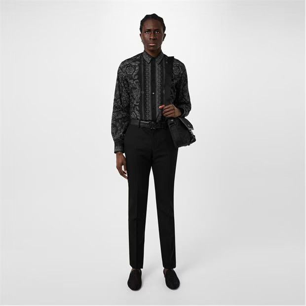Versace o1g2r1mq0824 Size: 85 / Palazzo Belts in Black Size 32 - 5 Thumbnail