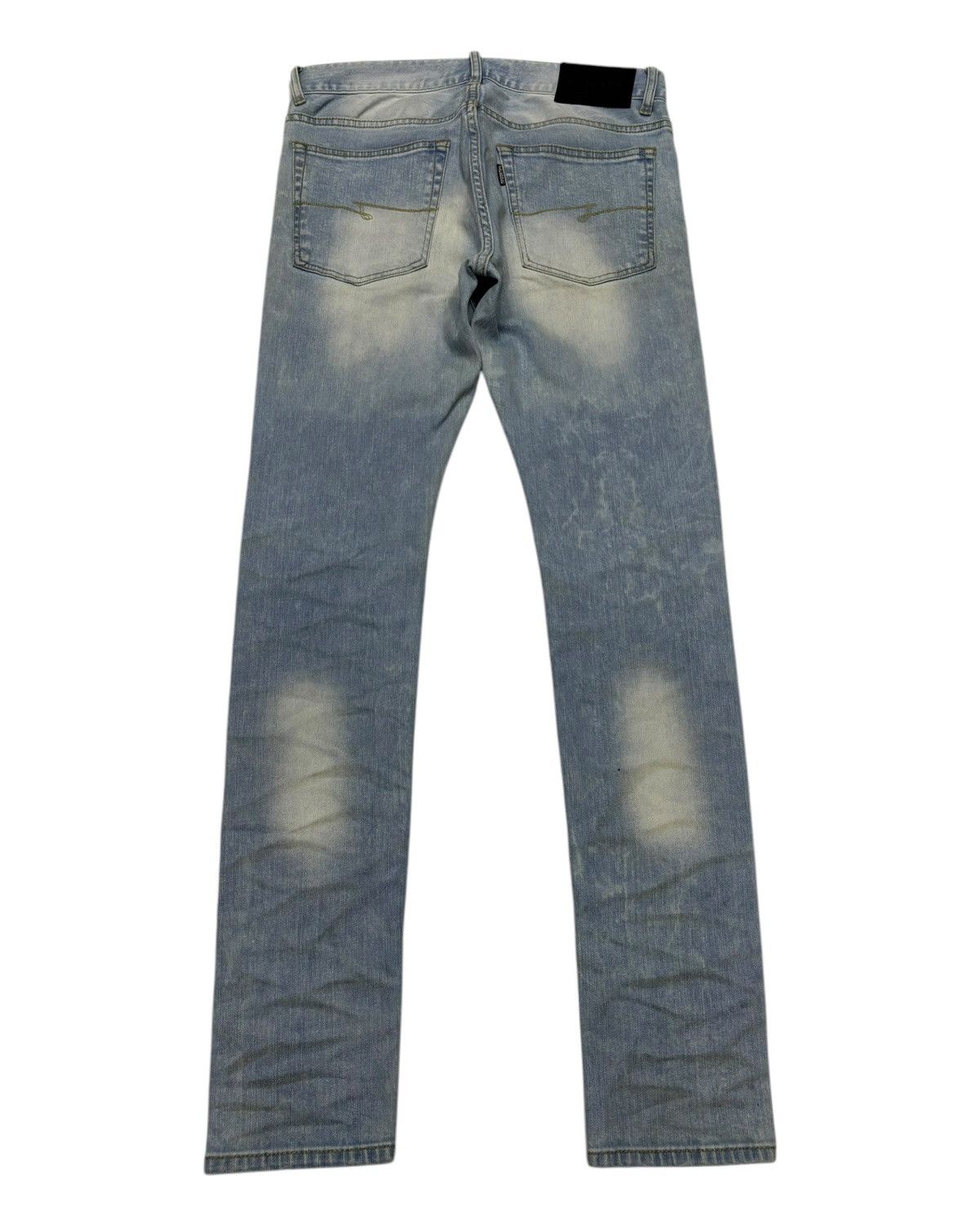 JACKROSE Jack Rose Clawmark Distressed Skinny Jeans Size US 31 - 2 Thumbnail