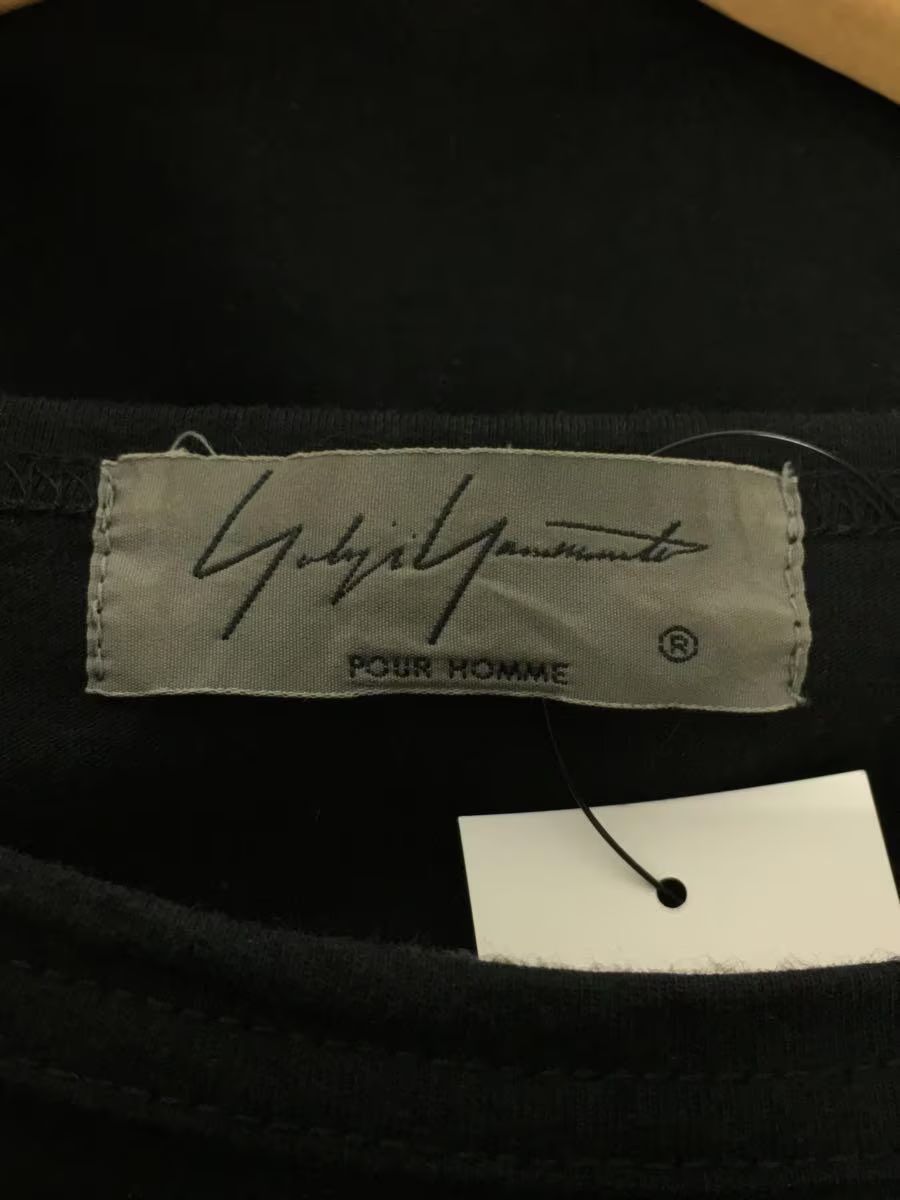 Yohji Yamamoto Pour Homme "because you're worth it" Long Sleeve Tee Size US L / EU 52-54 / 3 - 3 Thumbnail