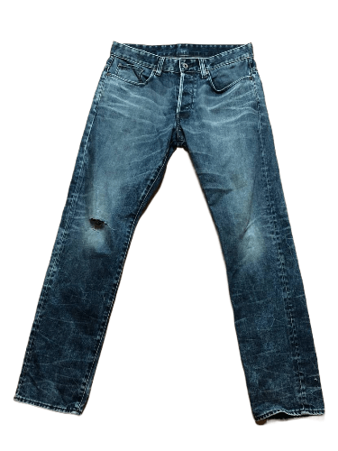 G-Star Vintage G-Star Raw 3301 Tapered Denim Jeans Size 32 Size US 32 / EU 48 - 1 Thumbnail