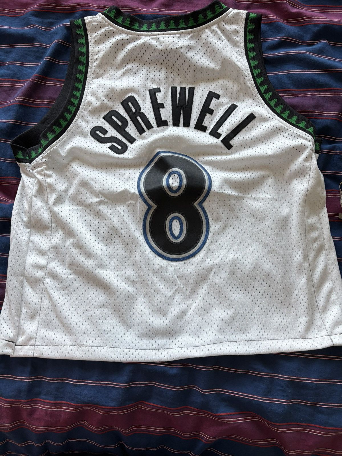 NBA Vintage cropped timberwolves jersey Size US S / EU 44-46 / 1 - 2 Thumbnail