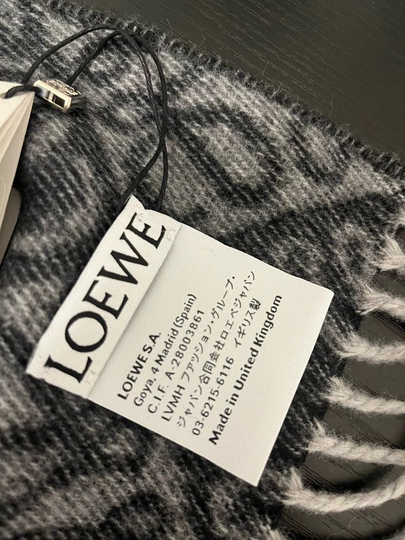 Loewe LOEWE Blow-up woolen scarf Size ONE SIZE - 6 Thumbnail