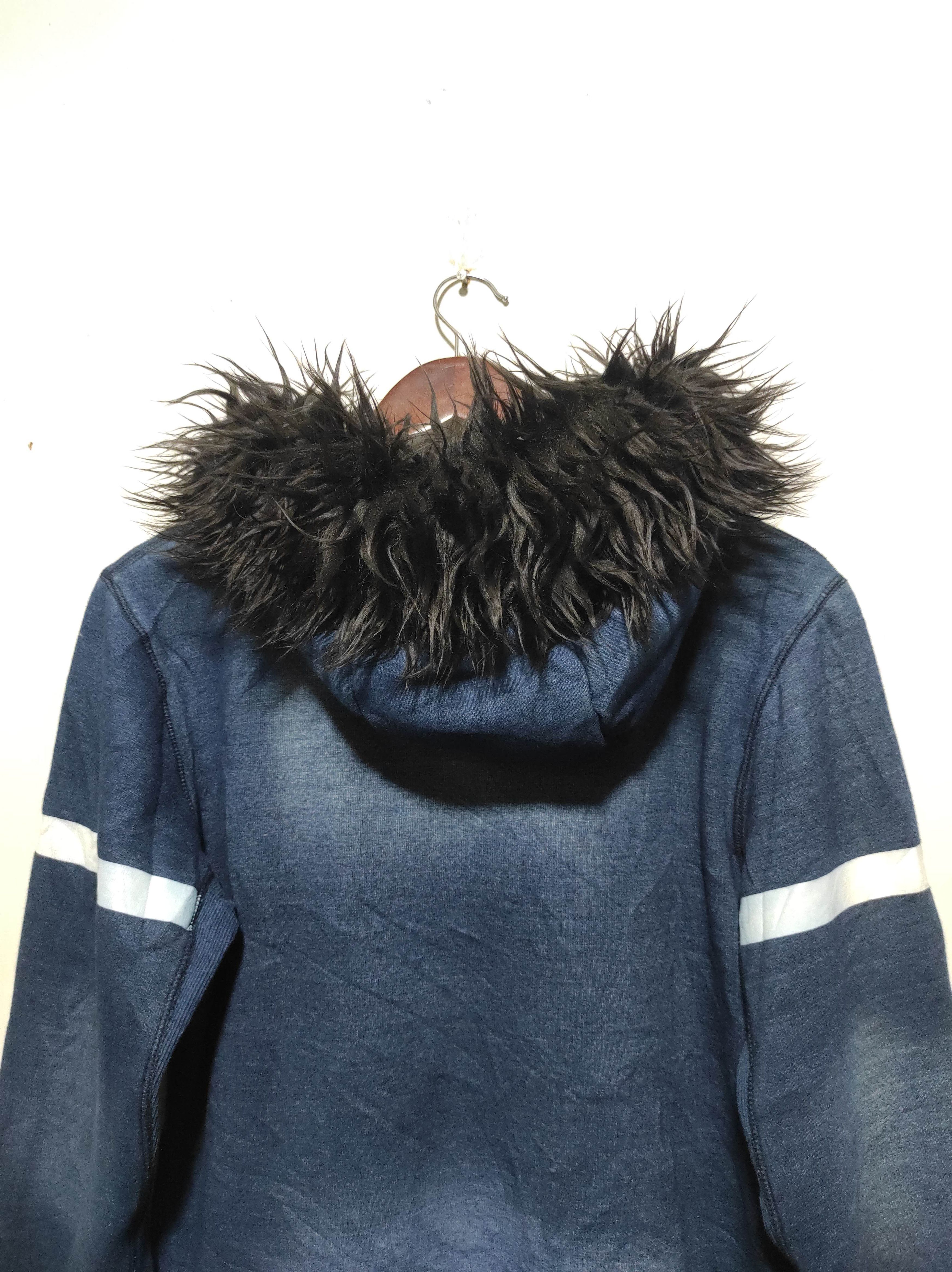 Japanese Brand Flash Packer Sherpa Denim Double Zip fur hoodie LGB style Size US M / EU 48-50 / 2 - 17 Thumbnail