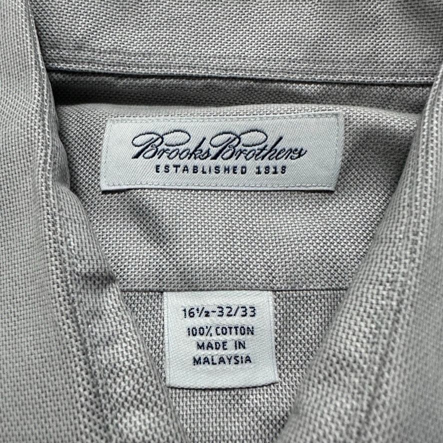 Brooks Brothers Brooks Brothers silver gray button down size 16.5 Size US L / EU 52-54 / 3 - 5 Thumbnail