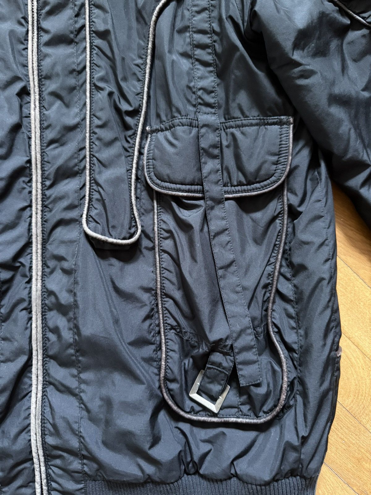 Just Cavalli Just Cavalli/Roberto Cavalli Cargo Gun Black Utility Bomber Size US M / EU 48-50 / 2 - 5 Thumbnail