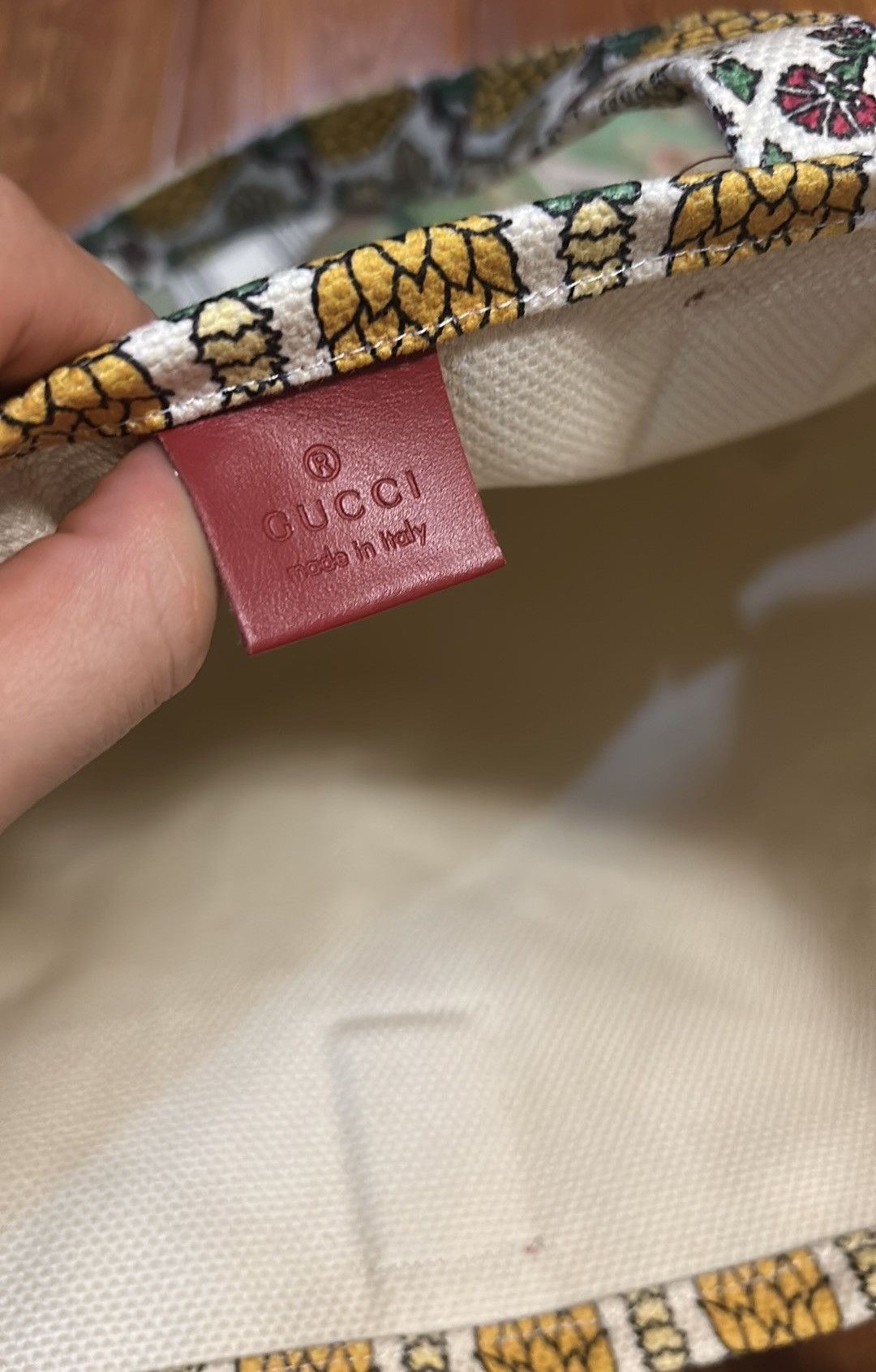 Gucci Gucci Gucci Garden Florence Exclusive Cotton Tote Bag Size ONE SIZE - 4 Thumbnail