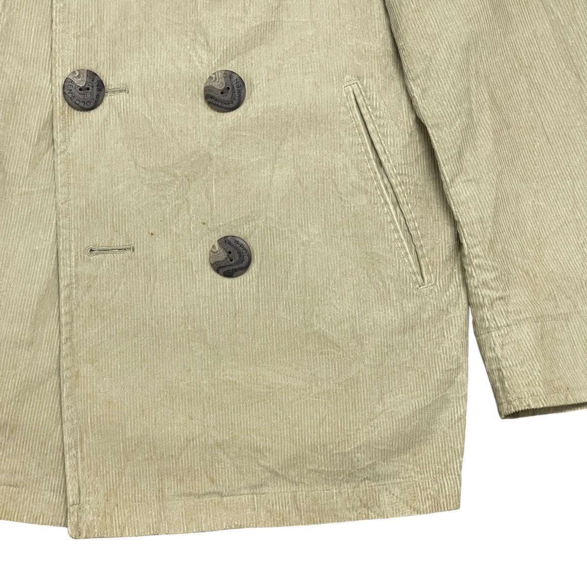 Polo Ralph Lauren Vtg Polo Ralph Lauren Naigai Peacoat Double Breasted Jacket Size US S / EU 44-46 / 1 - 3 Thumbnail