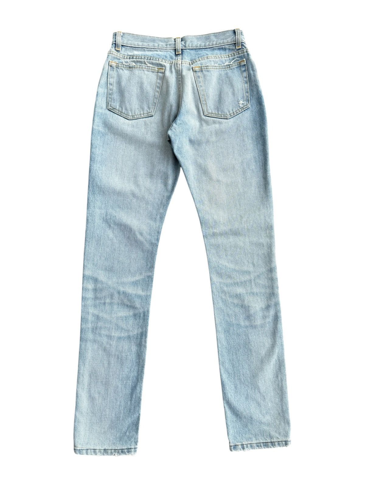 Helmut Lang Vintage 1998 HELMUT LANG "Broken Denim" Size US 28 / EU 44 - 2 Thumbnail
