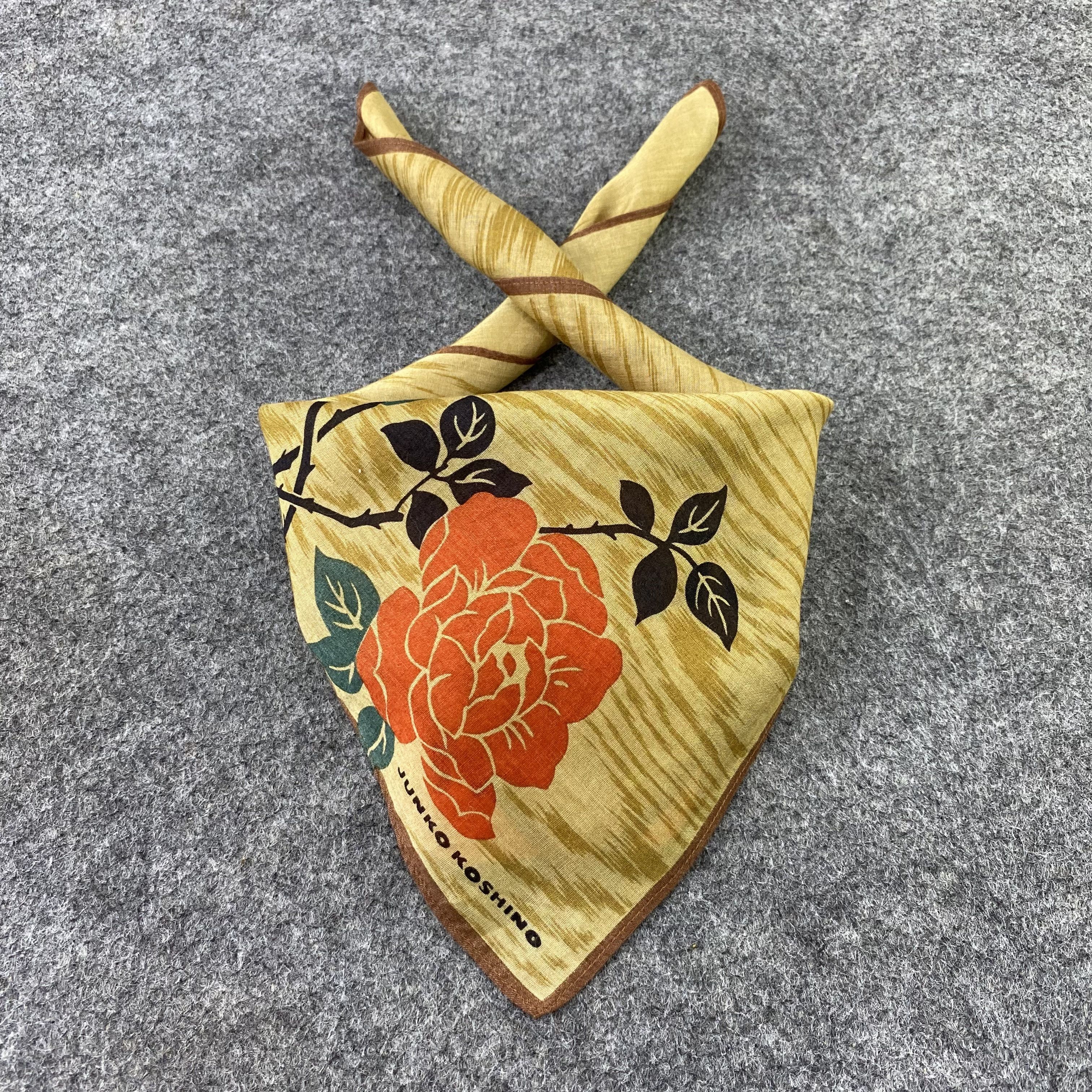 Japanese Brand Junko Koshino Handkerchief / Bandana / Neckerchief-B583 Size ONE SIZE - 2 Thumbnail