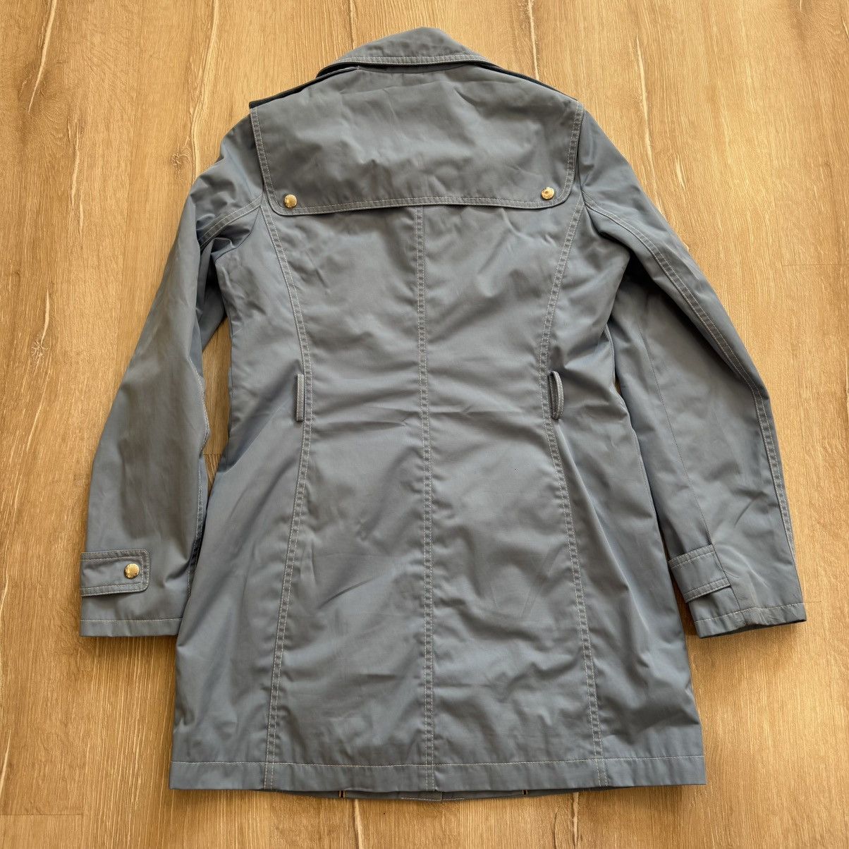 Michael Kors Michael Kors Parka Jacket Light Blue Coat Women's S/M Size M / US 6-8 / IT 42-44 - 8 Thumbnail