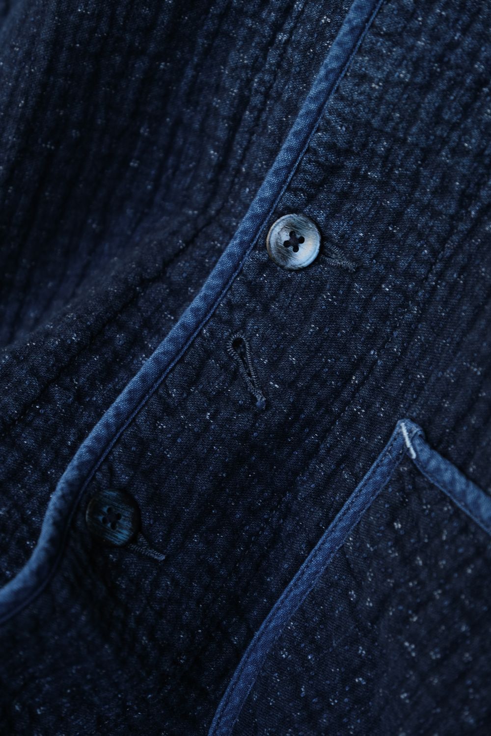 Porter Classic PORTER CLASSIC New Sashiko Light French Work Jacket Size US L / EU 52-54 / 3 - 3 Thumbnail