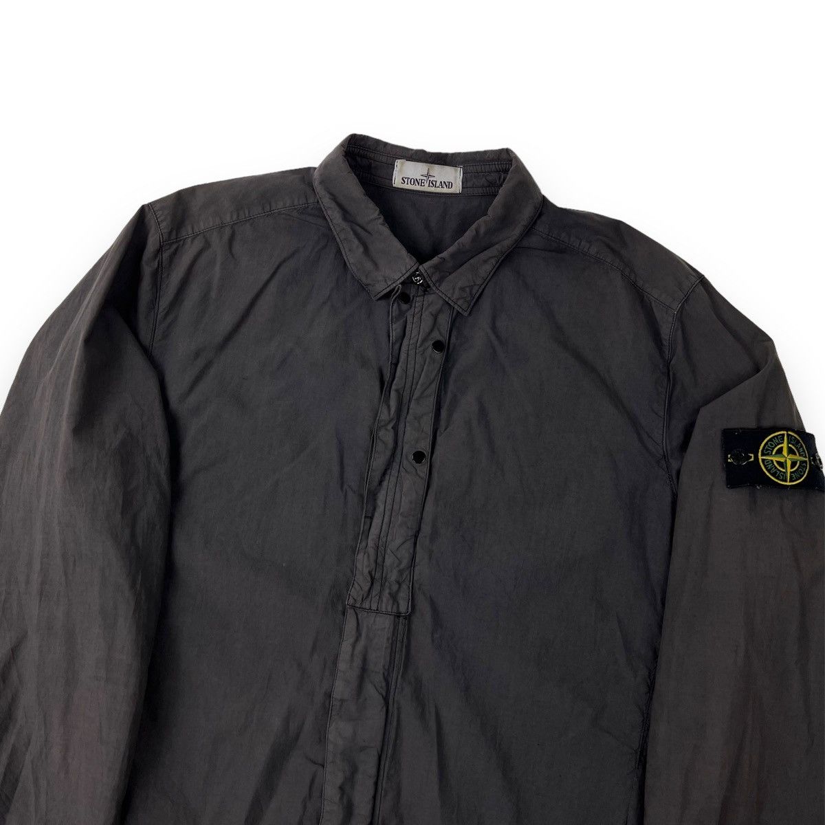 Stone Island Stone Island Grey Overshirt Size US XL / EU 56 / 4 - 1 Thumbnail
