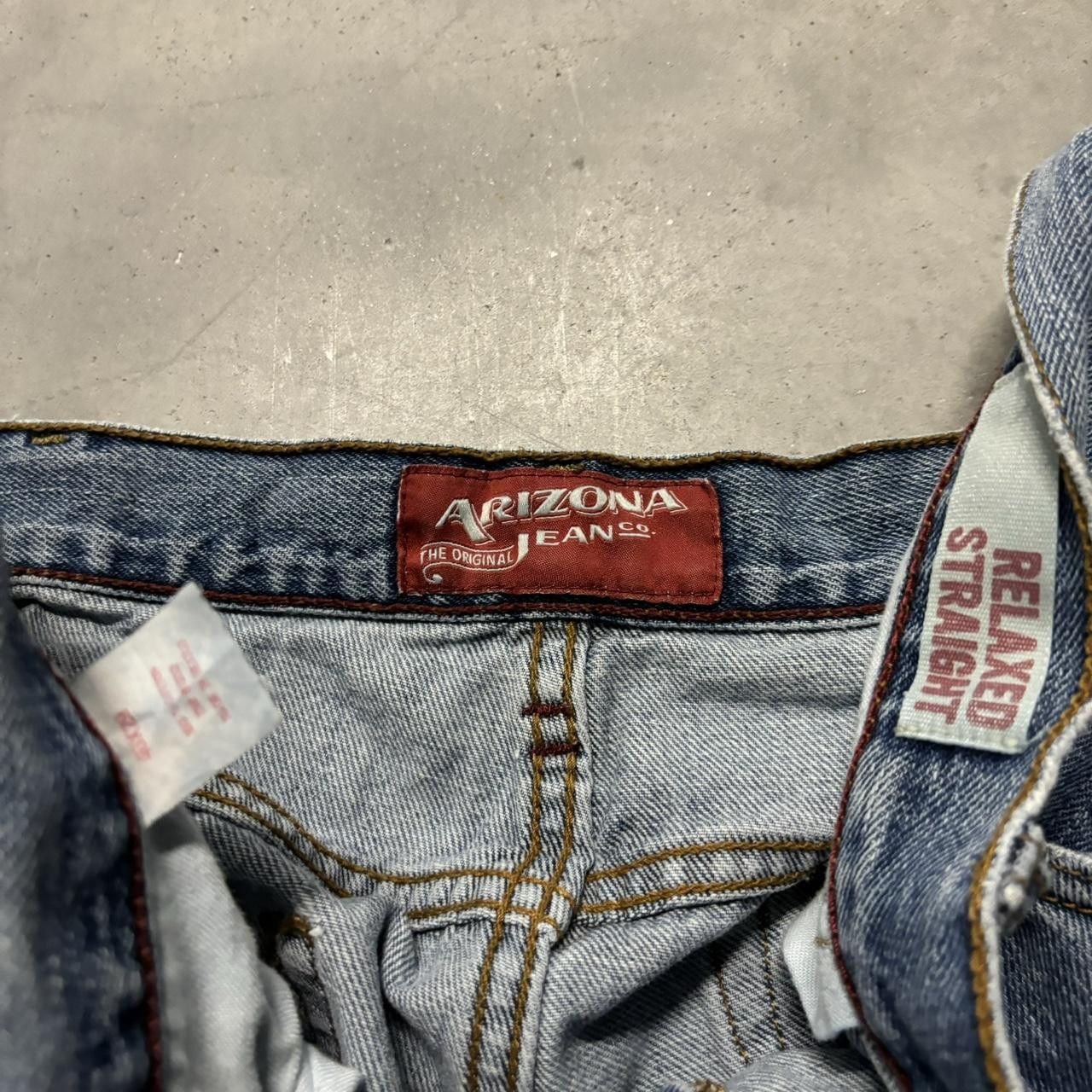 Japanese Brand × Vintage Crazy Vintage Y2K/2000s Grunge Medium Wash Skater Denim Jeans! Size US 40 / EU 56 - 8 Thumbnail