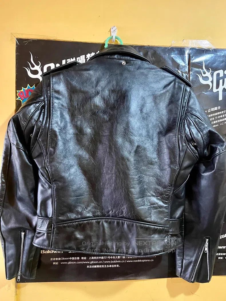 Schott Schott 618 Leather Jacket Size US XL / EU 56 / 4 - 5 Thumbnail