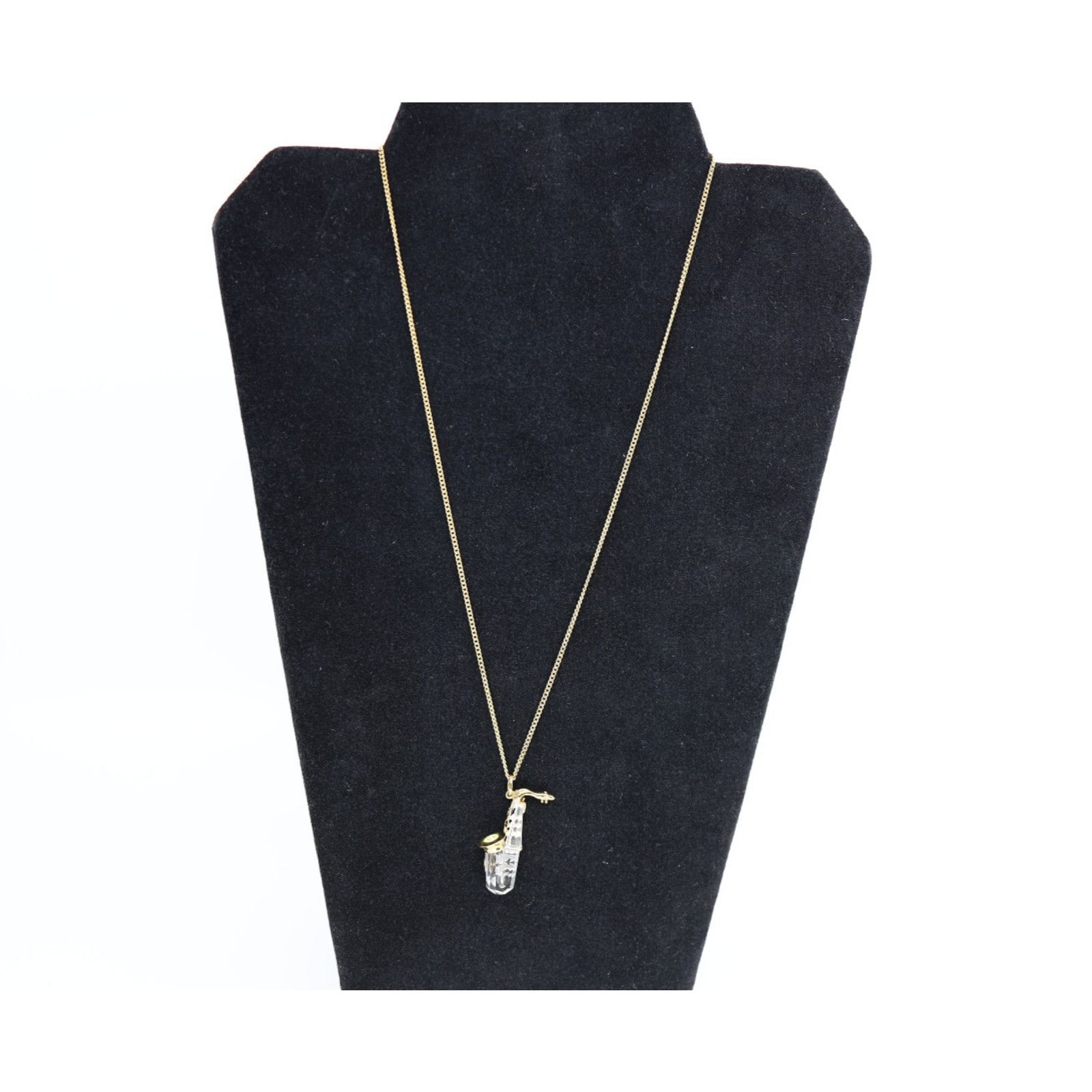 SWAROVSKI Crystal Memories Saxophone Pendant Necklace